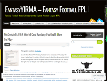 Tablet Screenshot of fantasyyirma.com
